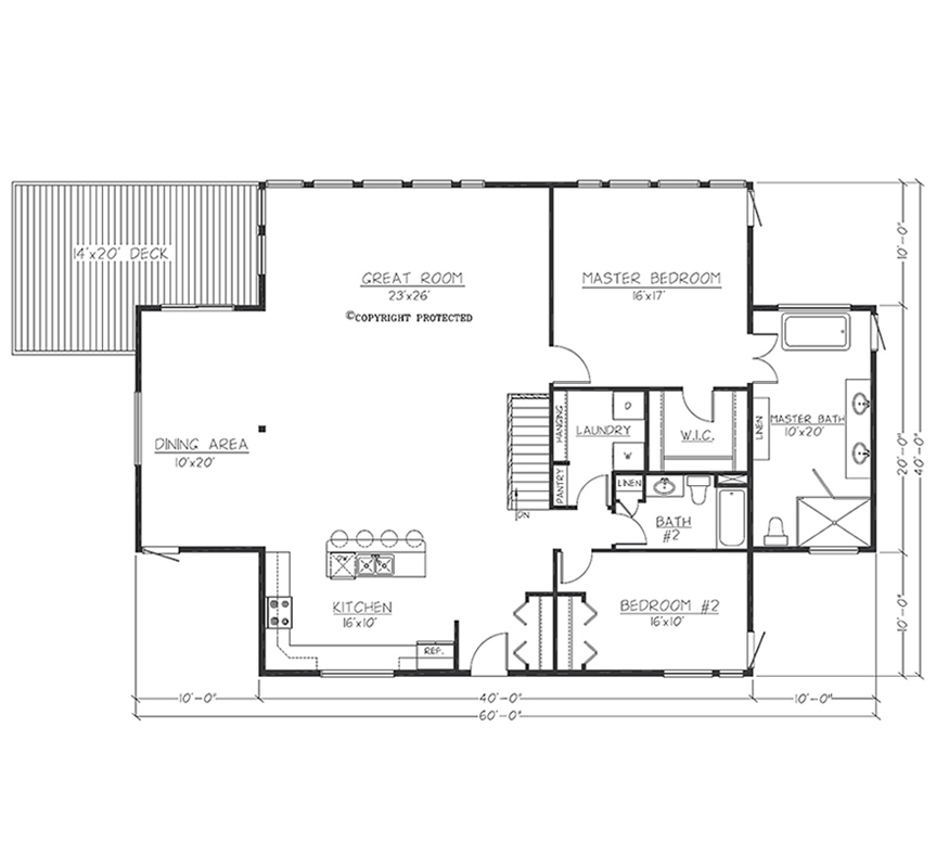 Design Contemporary 4020 Floorplan1